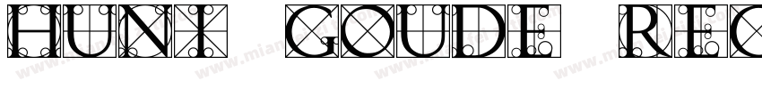 Huni_Goude Regular字体转换